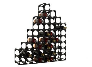 Stakrax Modular Wine Storage Black